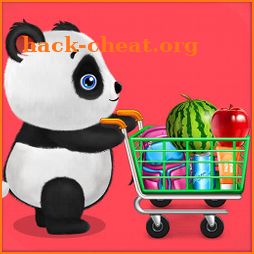 Panda Supermarket Shop - Fun Shopping Mania icon