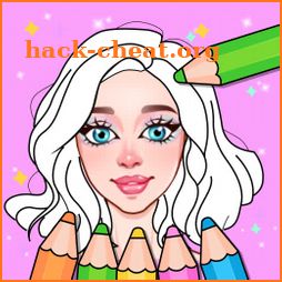 Paper Doll: Crafts Coloring icon