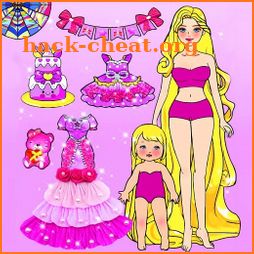 Paper Doll Diary DIY Dress Up icon