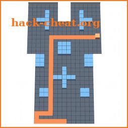 Paper Fill 3D : Maze Cut icon