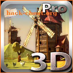 Paper Windmills 3D Pro lwp icon
