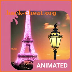 Paris Animated Keyboard + Live Wallpaper icon