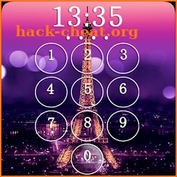 Paris Eiffel Tower Lock Screen icon