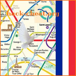 Paris Metro, Train, Bus, Tour Map Offline icon