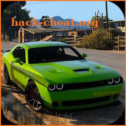 Parking Dodge Challenger City Driver icon
