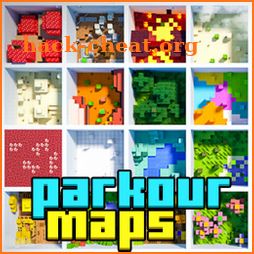 Parkour maps - spiral & rooms icon