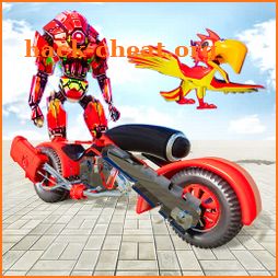 Parrot Robot Transforme: Robot Bike Games icon