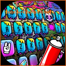Party Graffiti Keyboard Theme icon