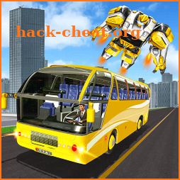Passenger Bus Robot Simulator - Robot City Battle icon