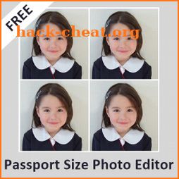 Passport Size Photo Editor -Passport photo creator icon