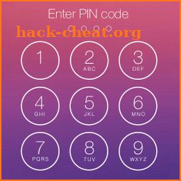 Password lock screen icon