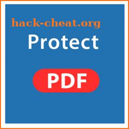 Password protect a PDF icon