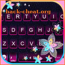 Pastel Flowers Keyboard Background icon
