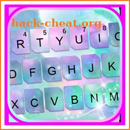 Pastel Galaxy Colors Keyboard Theme icon
