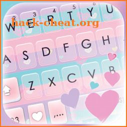 Pastel Girly Keyboard Background icon