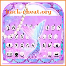 Pastel Mermaid Tail Keyboard Theme icon