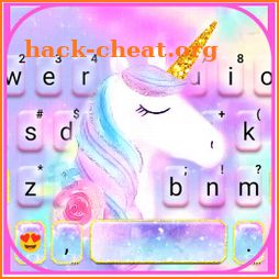Pastel Unicorn Dream Keyboard Theme icon