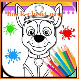 Patrol Coloring Game For Kids icon
