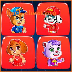 Paw boys: memory game icon