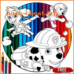 Paw Dog Patrol Coloring Pages icon