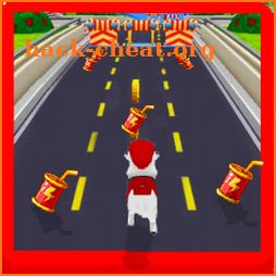 paw Racing puppy Car games icon