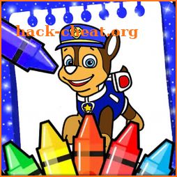paww coloring puppy patroll game icon