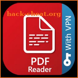 PDF Reader with Free VPN icon
