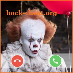 Pennywise Fake call scary clown icon