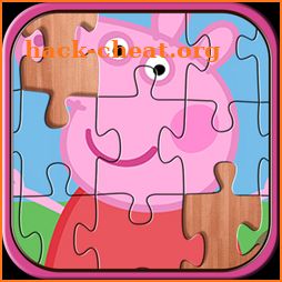 Pepa and pig Jigsaw Puzzle game new icon