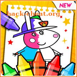 Peppo Pig Coloring Book icon