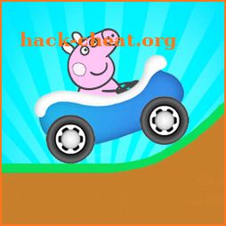 Peppo Pig Off Road Car Driver icon