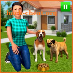 Pet Dog Family Adventure Games icon