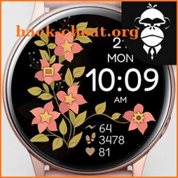 Petals Digital Watch Face icon