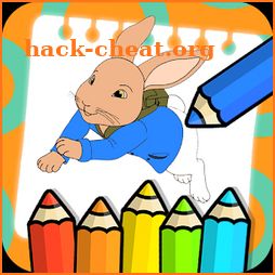 Peter Bunny Coloring Pages Kids icon