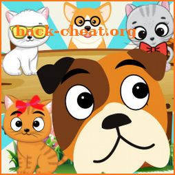 Pets Dogs Cats Kids Pop Match3 icon