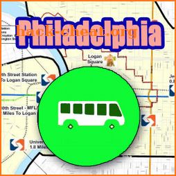 Philadelphia Bus Map Offline icon