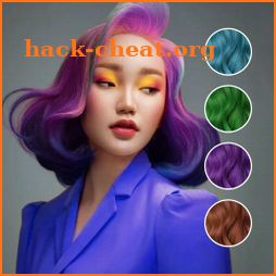 Photo editor: Hair Color Ideas icon