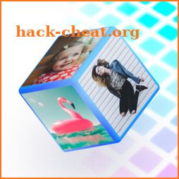 Photo Frame Live HD Wallpaper - 3D Photo Cube Wall icon