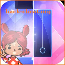 Piano For Toca New Life Music Game icon