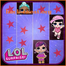 Piano LoL Surprise Pink Tiles Eggs & Pop Dolls icon