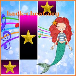 Piano Mermaid Tiles : Ocean Aqua Sea Beauty icon