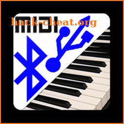 Piano MIDI Bluetooth USB icon