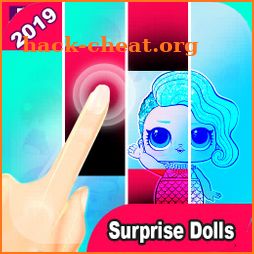 Piano Surprise Dolls Tiles& lol doll games icon