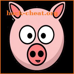 Pig master spins and coins icon