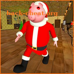 Piggy Santa Rush Gift Delivery: Horror Escape Game icon
