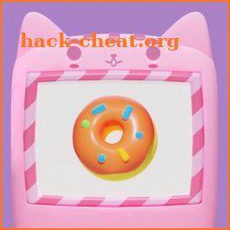Pink Cat Box icon