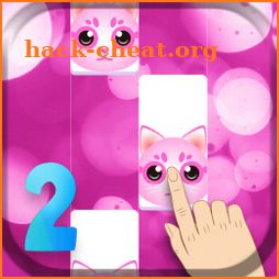 Pink Cat Piano 2 - Girly Piano Tiles icon
