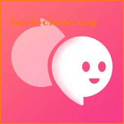 Pink – chat and call icon