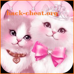 Pink Cute Cats Theme icon