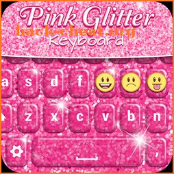 Pink Glitter Keyboard icon